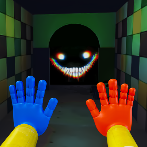 怖いおもちゃ工場でのホラーデー かくれんぼパズルゲーム - 不気味なピエロの攻撃からの脱出 プレイタイム サバイバル迷路